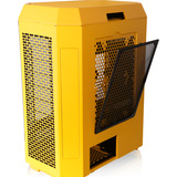 Thermaltake The Tower 600 Bumblebee, Tower-Gehäuse dunkelgelb, Tempered Glass x 3