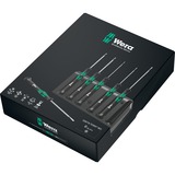 Wera 2067/6 Elektroniker Sechsrund BO Schraubendrehersatz + Rack schwarz/grün, 6-teilig, Black Point Spitze