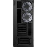 ARCTIC Xtender , Tower-Gehäuse schwarz (matt), Tempered Glass x 2 (getönt)