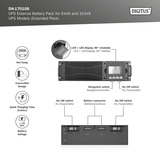 Digitus Externes USV-Batteriepack für 6kVA und 10kVA-USV Modelle schwarz, Erweiterungsmodul