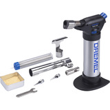 Dremel VersaFlame (2200-5), Gasbrenner silber/schwarz, Piezo-Zündung