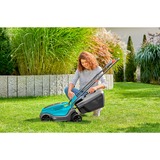 GARDENA Akku-Rasenmäher PowerMax 30/18V P4A Ready-To-Use Set, 18Volt schwarz/türkis, Li-Ion Akku 4,0Ah, POWER FOR ALL ALLIANCE