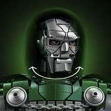 LEGO 76345 Marvel Super Heroes Doctor Doom Büste, Konstruktionsspielzeug 