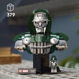 LEGO 76345 Marvel Super Heroes Doctor Doom Büste, Konstruktionsspielzeug 