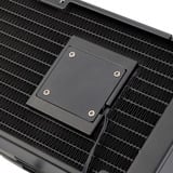 SilverStone SST-XE360PDD, Wasserkühlung schwarz/silber