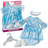ZAPF Creation BABY born® Eisprinzessinnen Set 43cm, Puppenzubehör 