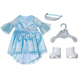 ZAPF Creation BABY born® Eisprinzessinnen Set 43cm, Puppenzubehör 