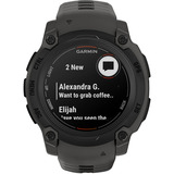 Garmin Instinct E, Smartwatch schwarz, 40 mm, Silikon-Armband