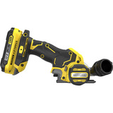 Stanley Akku-Multimaterialschneider (SFMCM300D2-QW), 18Volt, Trennmaschine schwarz/gelb, 2x Li-Ion-Akku 2,0Ah, in Softbag