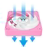 Thermaltake CT120 EX ARGB Sync PC Cooling Fan Pink, Gehäuselüfter pink, 3er-Pack, 120 mm