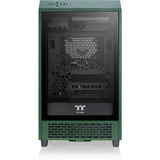 Thermaltake The Tower 200 Racing Green, Tower-Gehäuse dunkelgrün, Tempered Glass