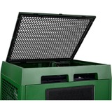 Thermaltake The Tower 200 Racing Green, Tower-Gehäuse dunkelgrün, Tempered Glass