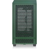 Thermaltake The Tower 200 Racing Green, Tower-Gehäuse dunkelgrün, Tempered Glass