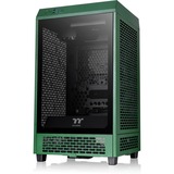 Thermaltake The Tower 200 Racing Green, Tower-Gehäuse dunkelgrün, Tempered Glass