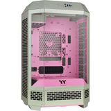 Thermaltake The Tower 300 Matcha Plum, Tower-Gehäuse hellgrün/rosa, Tempered Glass