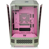 Thermaltake The Tower 300 Matcha Plum, Tower-Gehäuse hellgrün/rosa, Tempered Glass