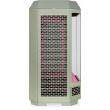 Thermaltake The Tower 300 Matcha Plum, Tower-Gehäuse hellgrün/rosa, Tempered Glass