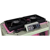 Thermaltake The Tower 300 Matcha Plum, Tower-Gehäuse hellgrün/rosa, Tempered Glass