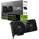 ASUS GeForce RTX 5060 DUAL OC EVO Edition 8GB, Grafikkarte schwarz, DLSS 4, 3x DisplayPort, 1x HDMI 2.1