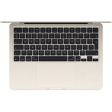Apple MacBook Air 34,5 cm (13,6") 2025, Notebook champagner, 16 GB, 1 TB (1 TB SSD), Polarstern, M4, MacOS, Deutsch