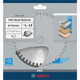 Bosch PRO Multi Material Kreissägeblatt, Ø 130mm, 42Z Bohrung 20mm, für Handkreissägen