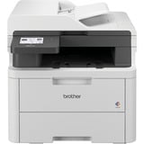 Brother MFC-L3740CDWE, Multifunktionsdrucker hellgrau, USB, LAN, WLAN, Scan, Kopie, Fax, EcoPro, Duplex (Druck)