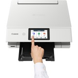 Canon PIXMA TS8751, Multifunktionsdrucker weiß, USB, WLAN, Scan, Kopie, Duplex (Druck)