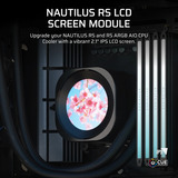 Corsair NAUTILUS RS LCD-Modul, Display 5.33 cm (2.1 Zoll), schwarz, Für NAUTILUS RS- und RS ARGB-Serie