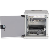 Digitus Netzwerk-Set SOHO Pro 10" 315x300 mm (BxT), IT-Schrank hellgrau, 6 Höheneinheiten