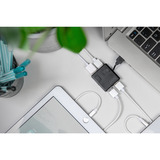Digitus USB 2.0 4-Port, USB-Hub schwarz