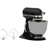 KitchenAid Artisan 5KSM125 Matt-Schwarz, Küchenmaschine schwarz (matt), 300 Watt