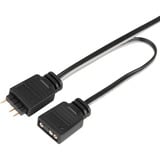 SilverStone Air Slimmer 140 ARGB, Gehäuselüfter schwarz, 140 mm