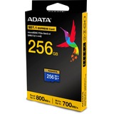 ADATA Premier Extreme microSDXC SD7.1 256 GB, Speicherkarte blau/gelb, SD7.1 Express, UHS-I U3, Class 10, V30, Nintendo Switch 2 Ready