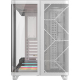 Corsair AIR 5400 LX-R LINK , Tower-Gehäuse weiß, Panoramic Glass