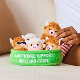 Just Play Emotional Support Highland Cows, Kuscheltier 