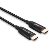 Lindy Fibre Optic Hybrid HDMI 2.1 8K60 Kabel schwarz, 50 Meter, AOC-Kabel