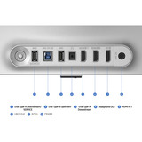 Samsung Odyssey S32FG814SU QD-OLED, Gaming-Monitor 80 cm (32 Zoll), silber, UltraHD/4K, FreeSync Premium Pro, USB-Hub, 240Hz Panel