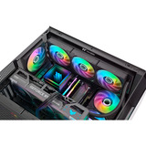 Thermaltake CT140 EX INFINITY, Gehäuselüfter schwarz, 3er Pack, 140 mm