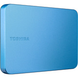 Toshiba Canvio Flex 2TB, Externe Festplatte blau (glänzend), USB-C / USB-A