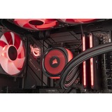 ALTERNATE Custom PC Series • iCUE Red Elements Gaming-PC schwarz/transparent, ohne Betriebssystem
