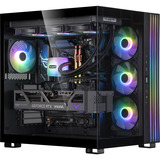 ALTERNATE Gaming-PC Window Edition • RTX 5090 • AMD Ryzen™ 7 9800X3D • 64 GB RAM schwarz/transparent, Windows 11 Home