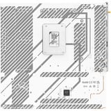 ASRock B760M Pro RS, Mainboard weiß/schwarz