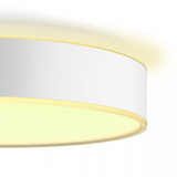 Philips Hue White Ambiance Enrave Deckenleuchte L, LED-Leuchte weiß, inkl. Dimmschalter