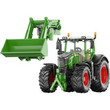 SIKU FARMER Fendt Set mit abnehmbarem Frontlader, Modellfahrzeug 