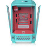 Thermaltake The Tower 250 Mint Strawberry, Tower-Gehäuse mint/beere, Tempered Glass
