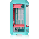 Thermaltake The Tower 250 Mint Strawberry, Tower-Gehäuse mint/beere, Tempered Glass