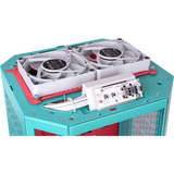 Thermaltake The Tower 250 Mint Strawberry, Tower-Gehäuse mint/beere, Tempered Glass