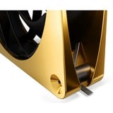 Alphacool Apex Stealth Metal 120mm Lüfter 2000rpm, Gehäuselüfter gold/schwarz, 120 mm