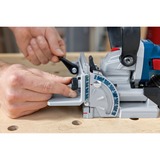 Bosch Akku-Flachdübelfräse GFF 18V-22 Professional Solo, 18 Volt, Nutfräse blau/schwarz, ohne Akku und Ladegerät, in L-BOXX