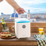 Cecotec Chillin' Ice 1200 Go Eiswürfelbereiter, Eismaschine weiß, 120 Watt